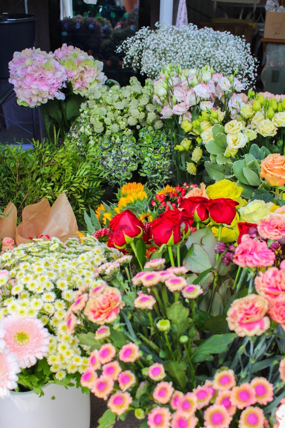 Saisonale Blumen im Detail