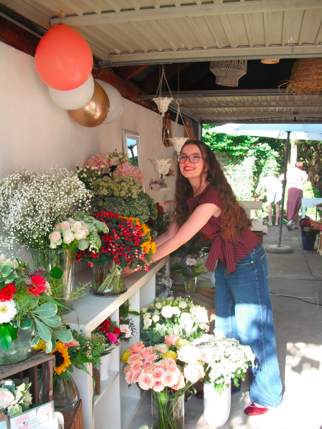 Charlotte Langen, Inhaberin von Lotti liebt Blumen